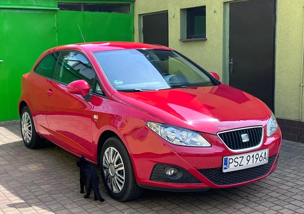 Seat Ibiza cena 22100 przebieg: 88675, rok produkcji 2012 z Szamotuły małe 46